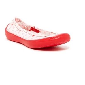 Little Girls Red Sweet Hearts Dream Flat